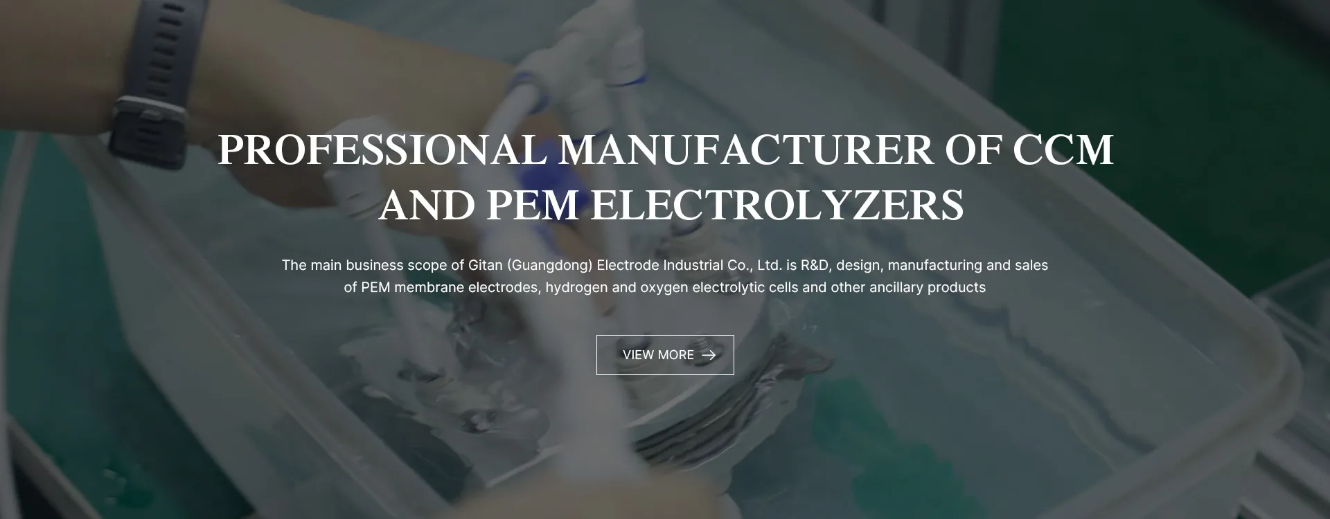 Professional Manufacturer of CCM and PEM Electrolyzers