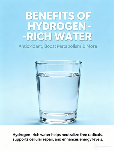 The Science-Backed Benefits of Hydrogen-Rich Water: Why It's More Than Just Water