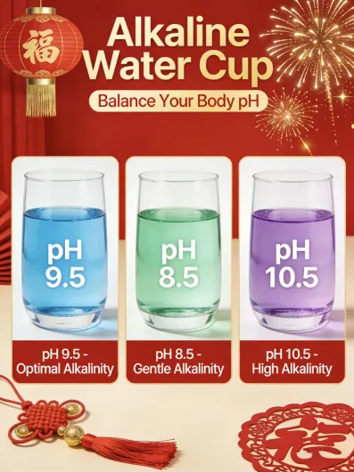 Electrolyzed Water System with Adjustable pH 2.5 / 5.5 / 8.5 / 9.5 / 10.5 – Pure Titanium Platinum-Coated Electrodes