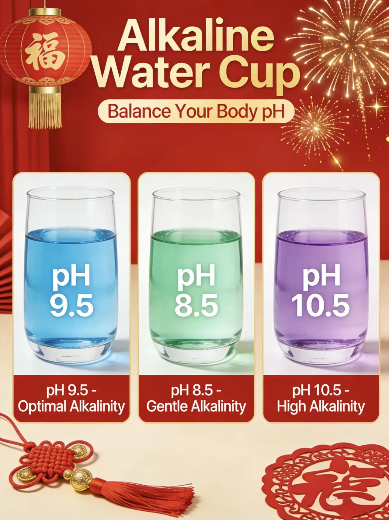 Electrolyzed Water System with Adjustable pH 2.5 / 5.5 / 8.5 / 9.5 / 10.5 – Pure Titanium Platinum-Coated Electrodes