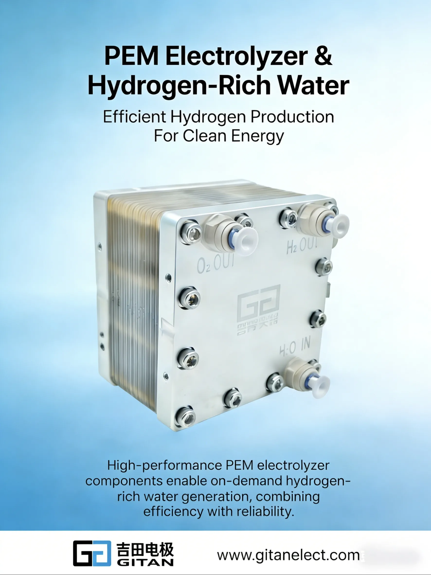 PEM Electrolyzers with In‑House Proton Exchange Membrane | Manufacturer & OEM