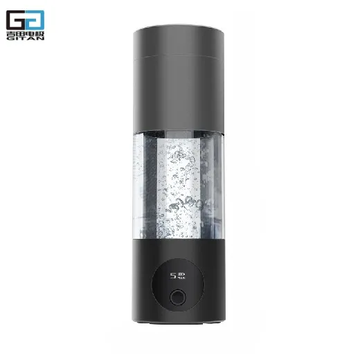 PEM Hydrogen Water Bottle Portable Hydrogen Rich Water Generator