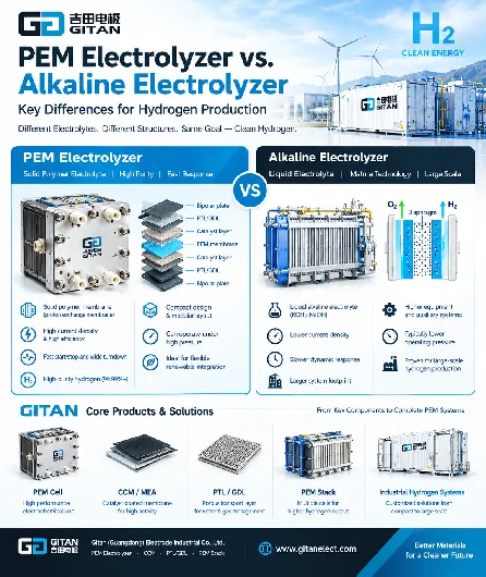 PEM Electrolyzer vs. Alkaline Electrolyzer: Key Differences